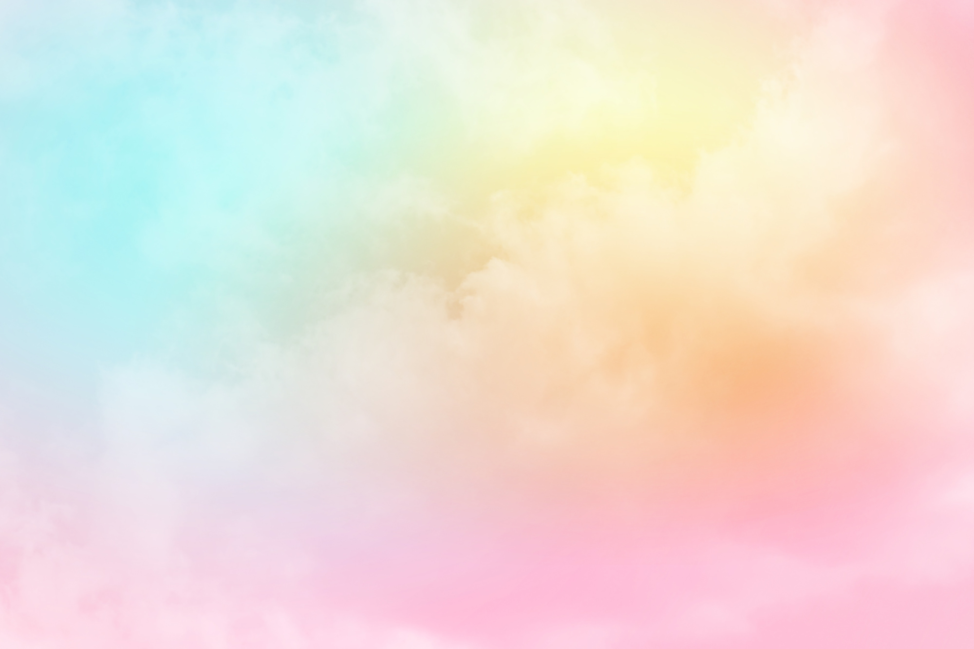 artistic cloudy sky with pastel gradient color , nature abstract background